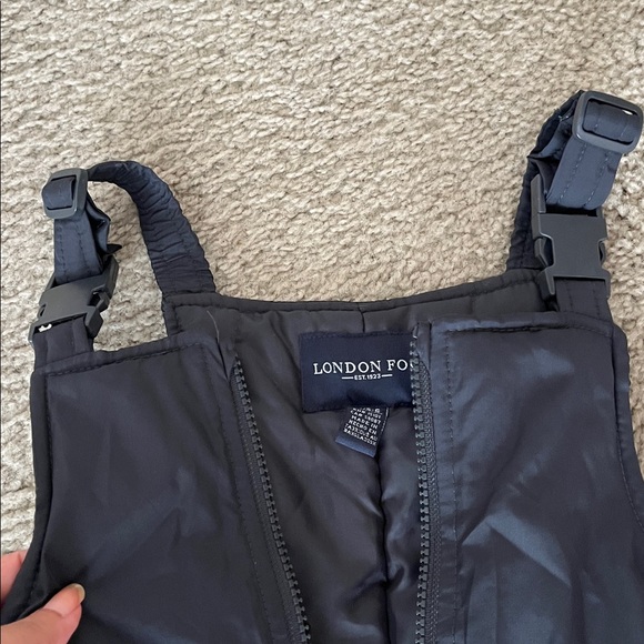 Boys London fog coat and snow pant bib matching set - Picture 9 of 12